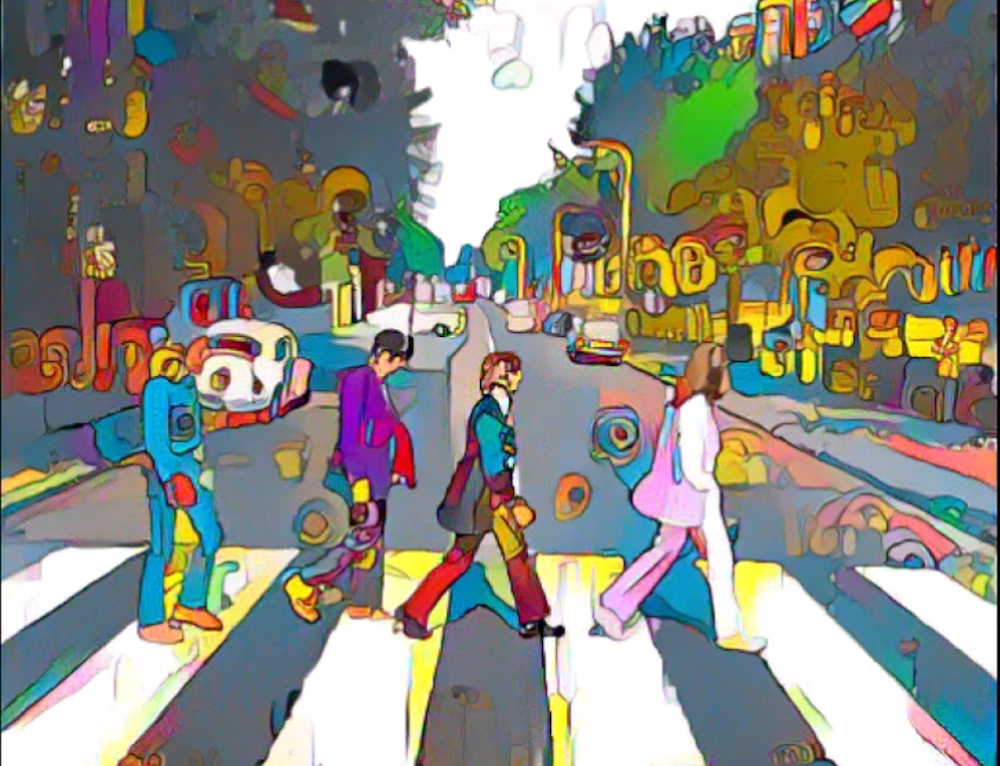 AI generated 'Beatles' Style Album