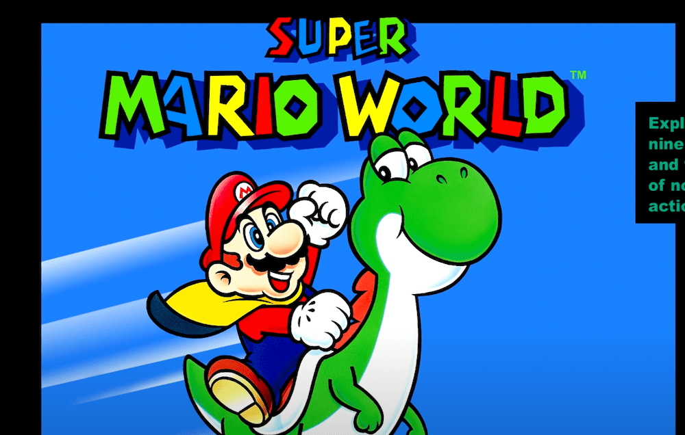 Super Mario World Soundtrack got restored