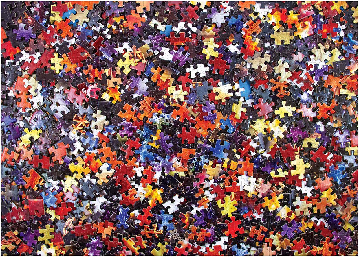 Puzzle mit Puzzle-Motiv