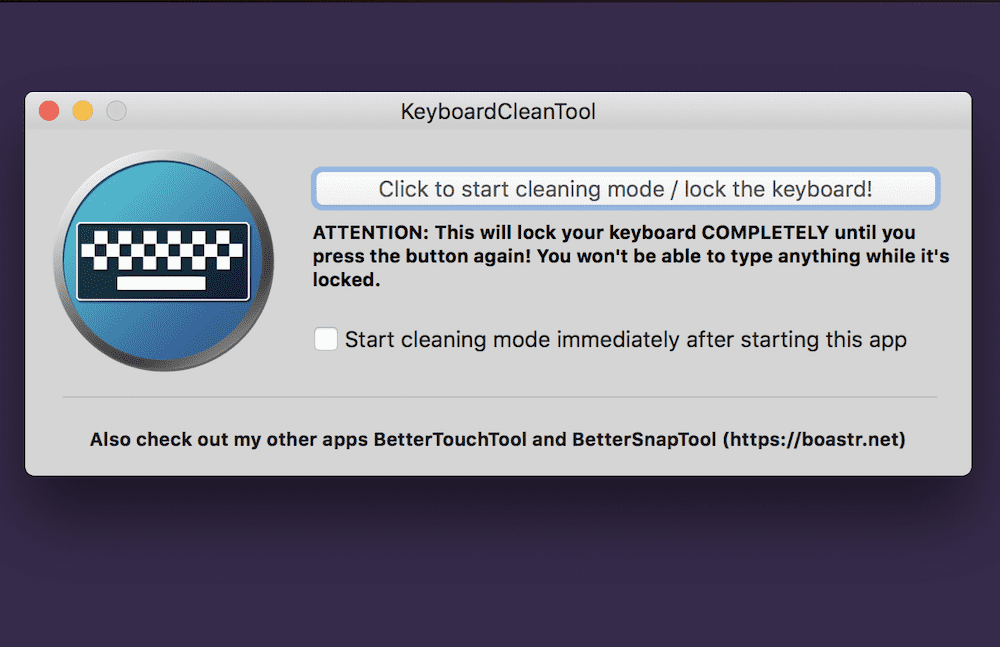 KeyboardCleanTool