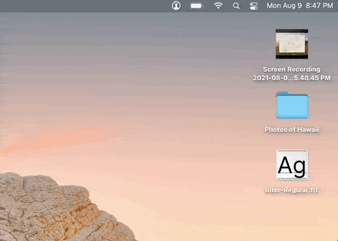 Diese macOS App zeigt Datei-Specs in Menuleiste