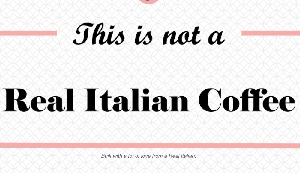 Fake Italian Coffee Name Generator