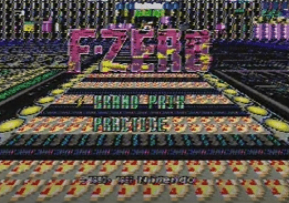Nice F-Zero in Game-Glitches
