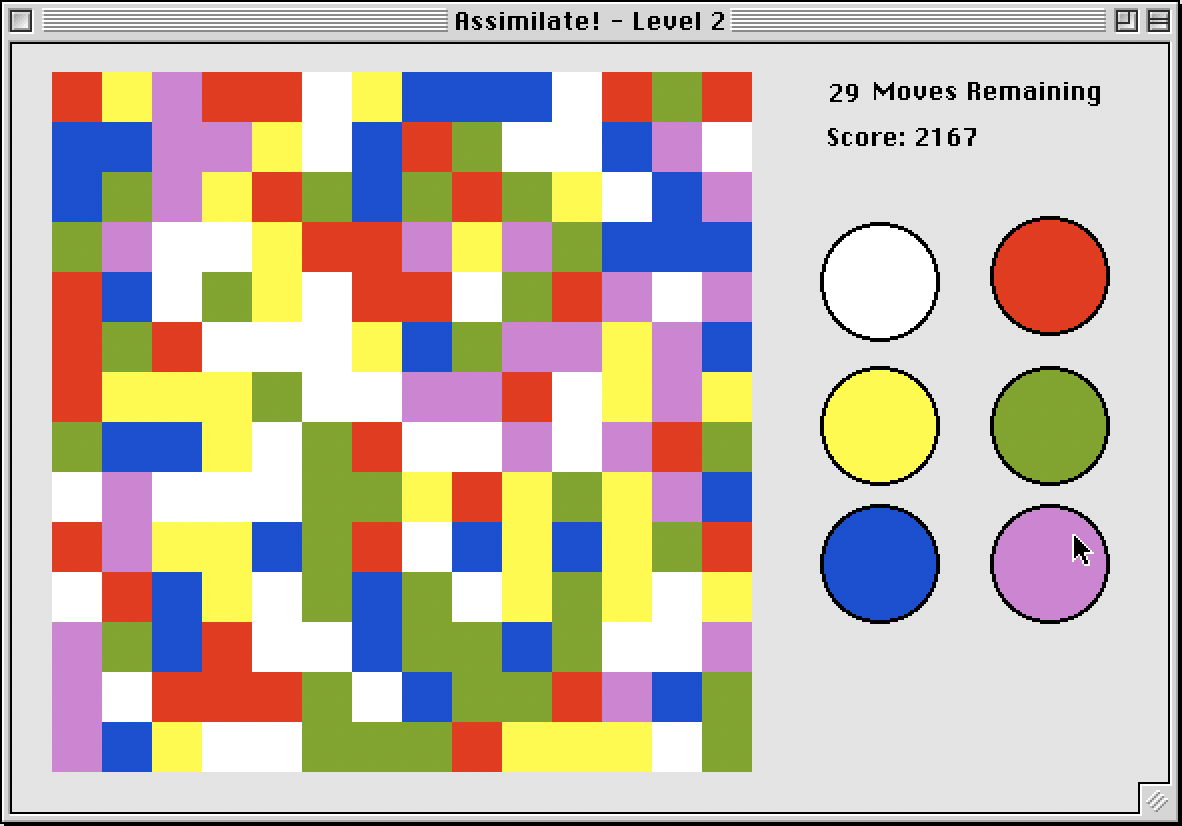 Assimilate: A New Game for retro Mac OS