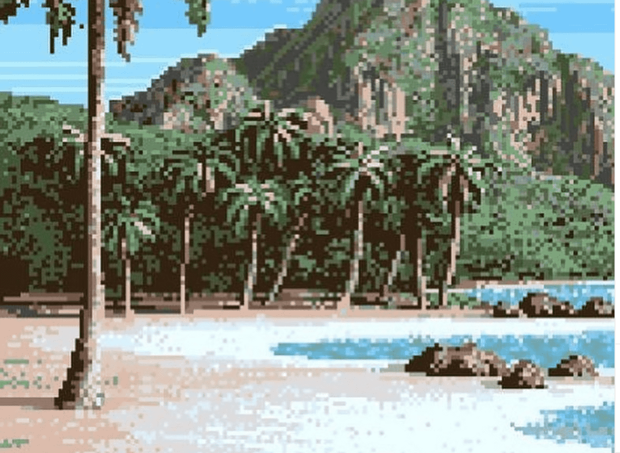 Beached in Pixels