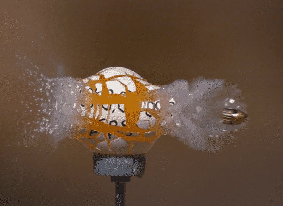 Shooting Eggs filmed at 1 Million FPS