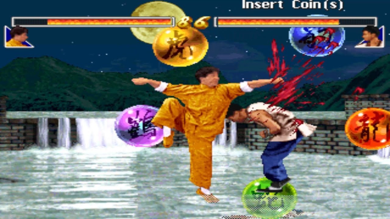 The Kung Fu Master is a really bad Mortal Kombat clone featuring Jackie Chan