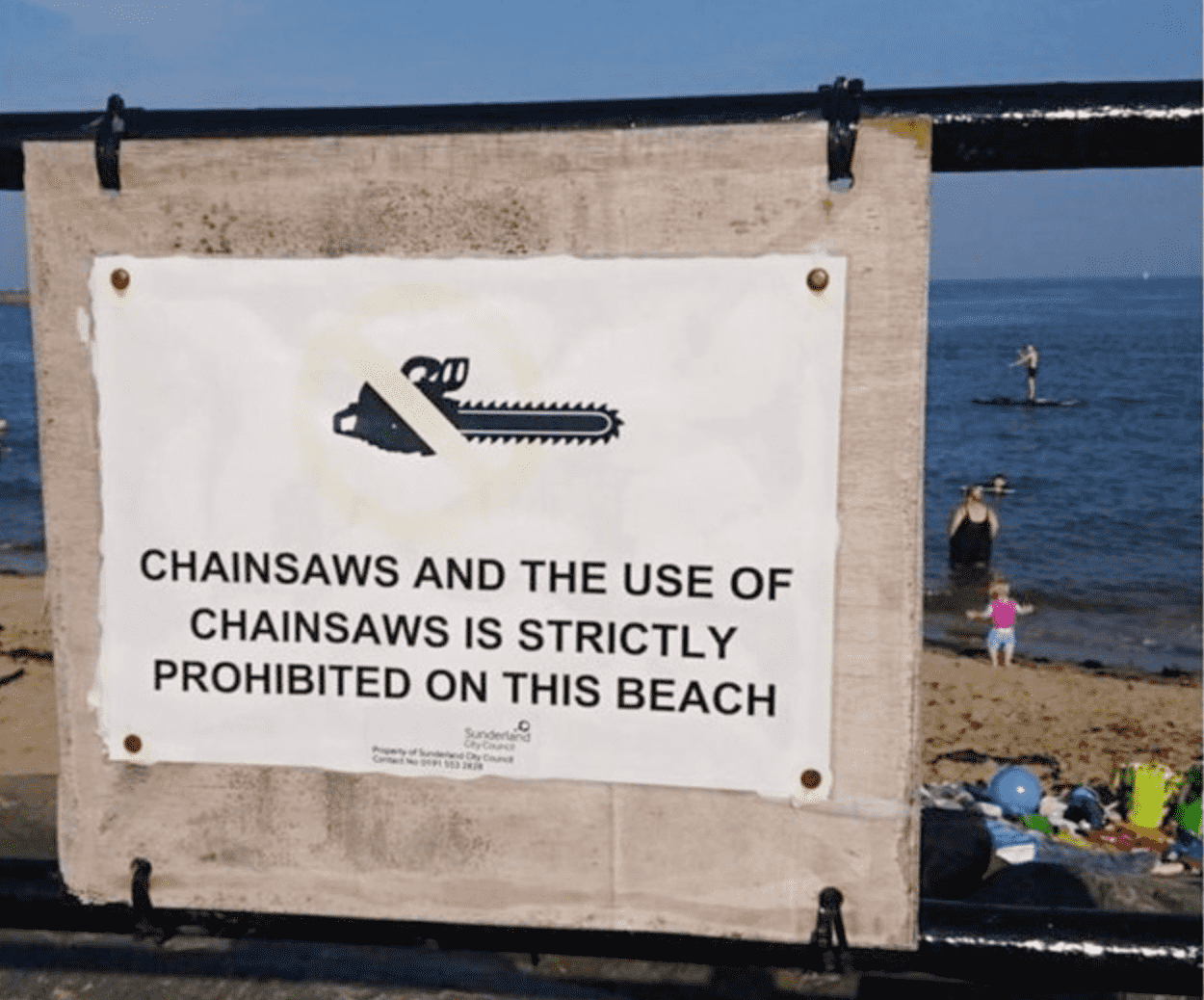 No Chainsaws 🚫