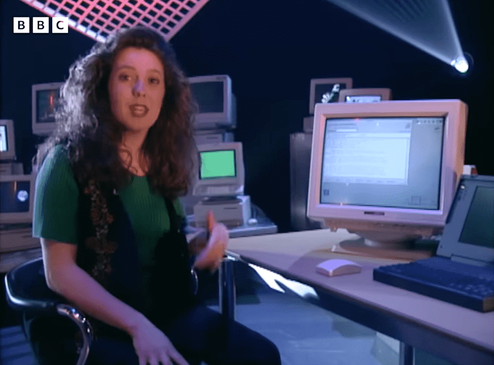 Watch a 90s TV Show Host explain the Internet