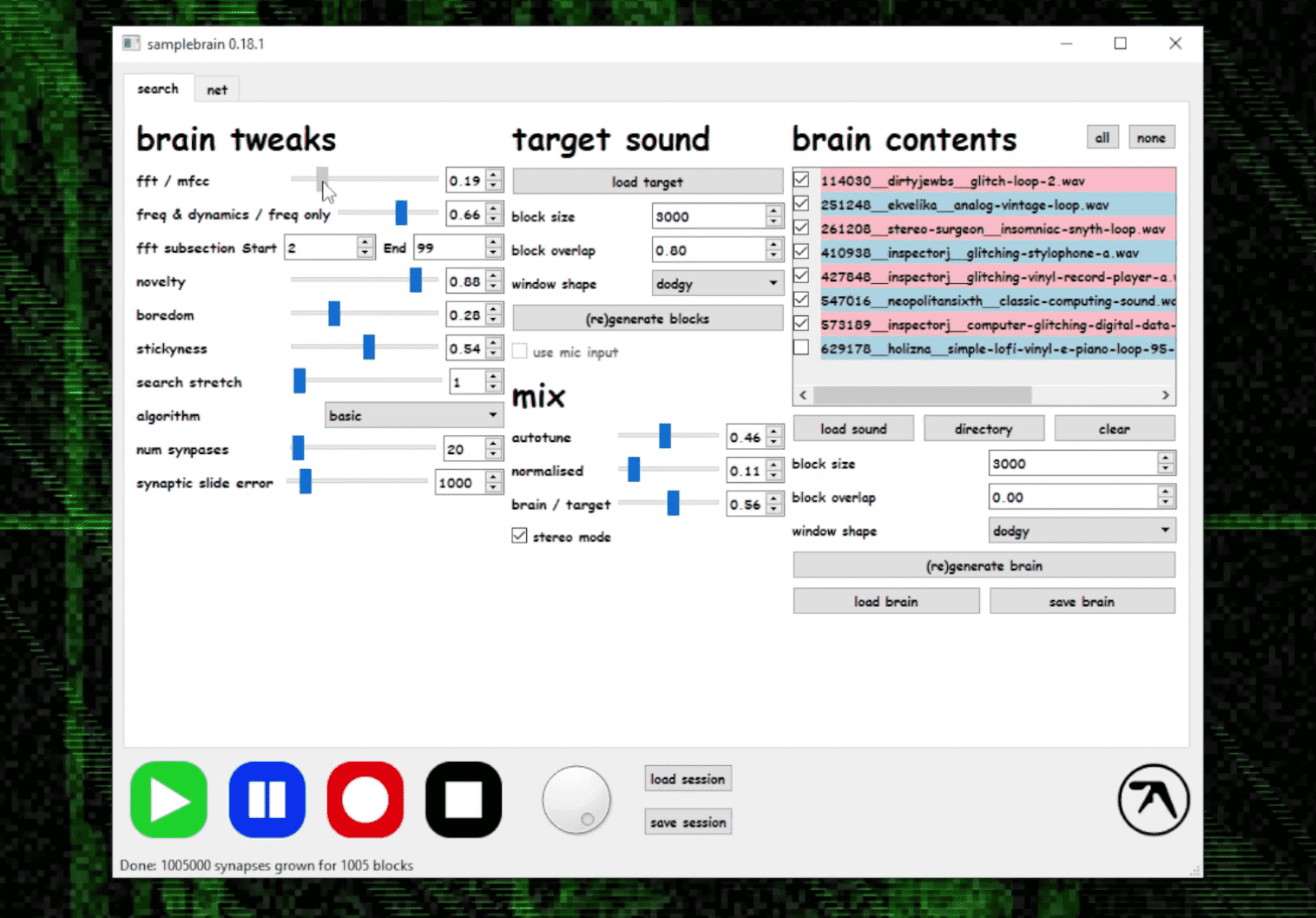 Samplebrain: An Overview of Aphex Twin's new Sound Design Tool