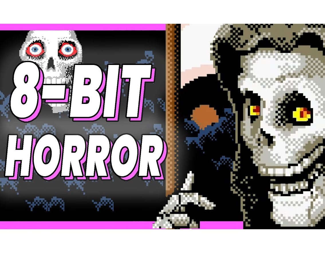 Dive into a busload of 8-Bit Horror Games!