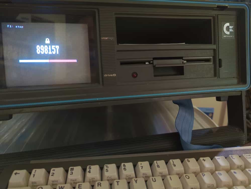 Try 'two-factor authentication' with a Commodore SX-64