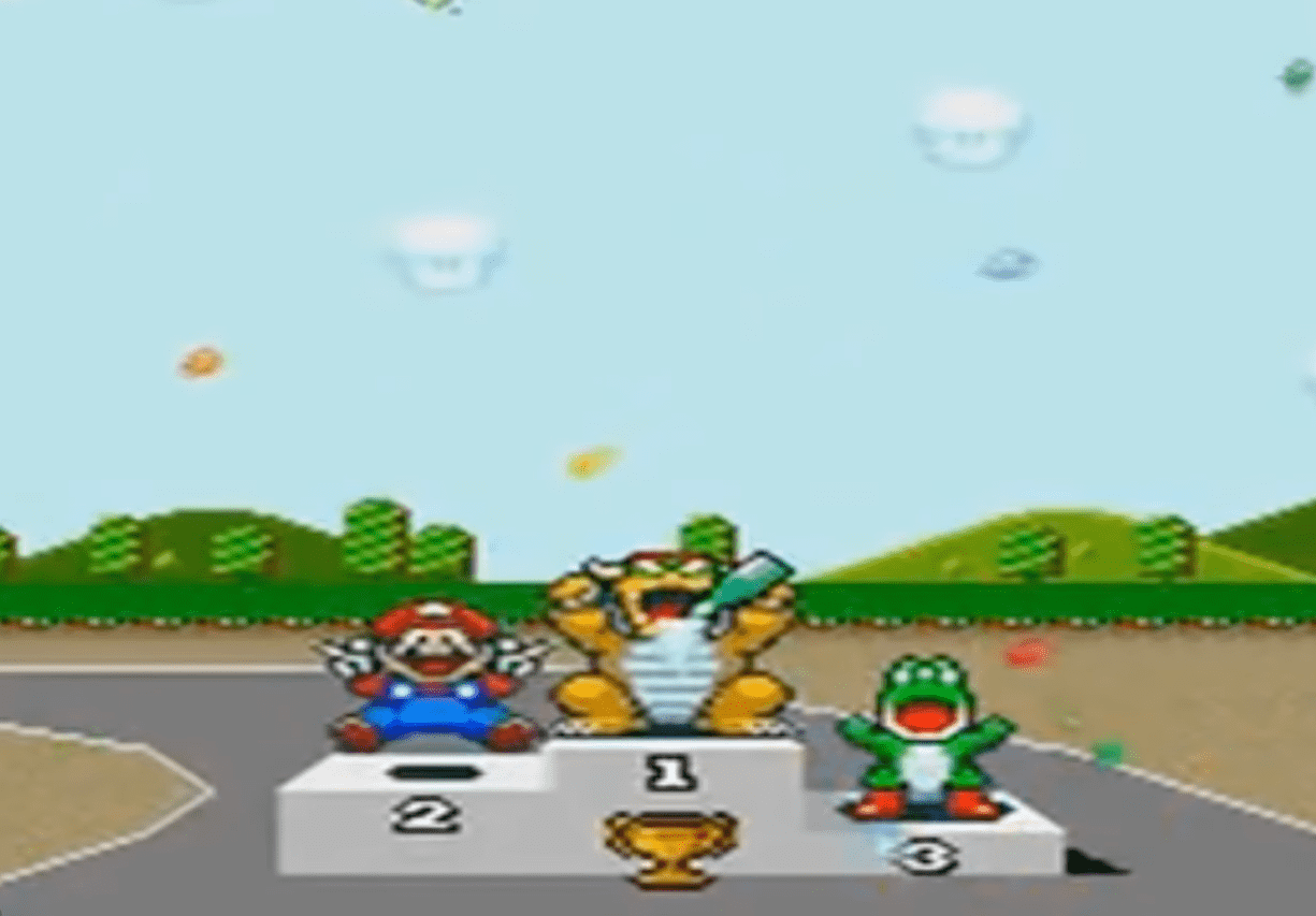 The non Japanese version of Mario Kart was censored