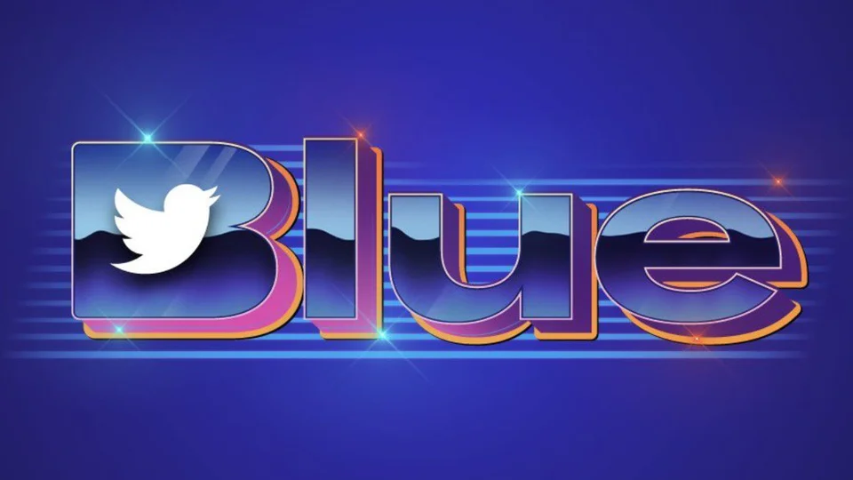 The Twitter Blue Logo