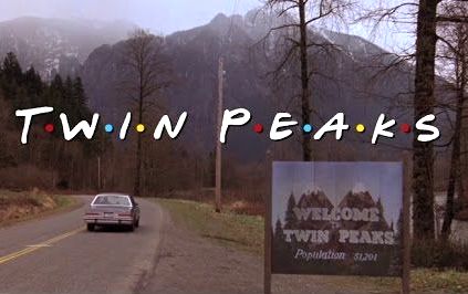 The Twin Peaks Intro got a Friends Treatment