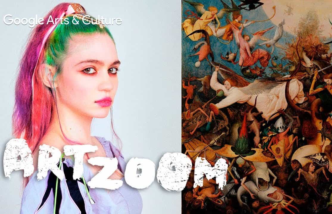 GRIMES in ART ZOOM 🔍 The Fall of the Rebel Angels