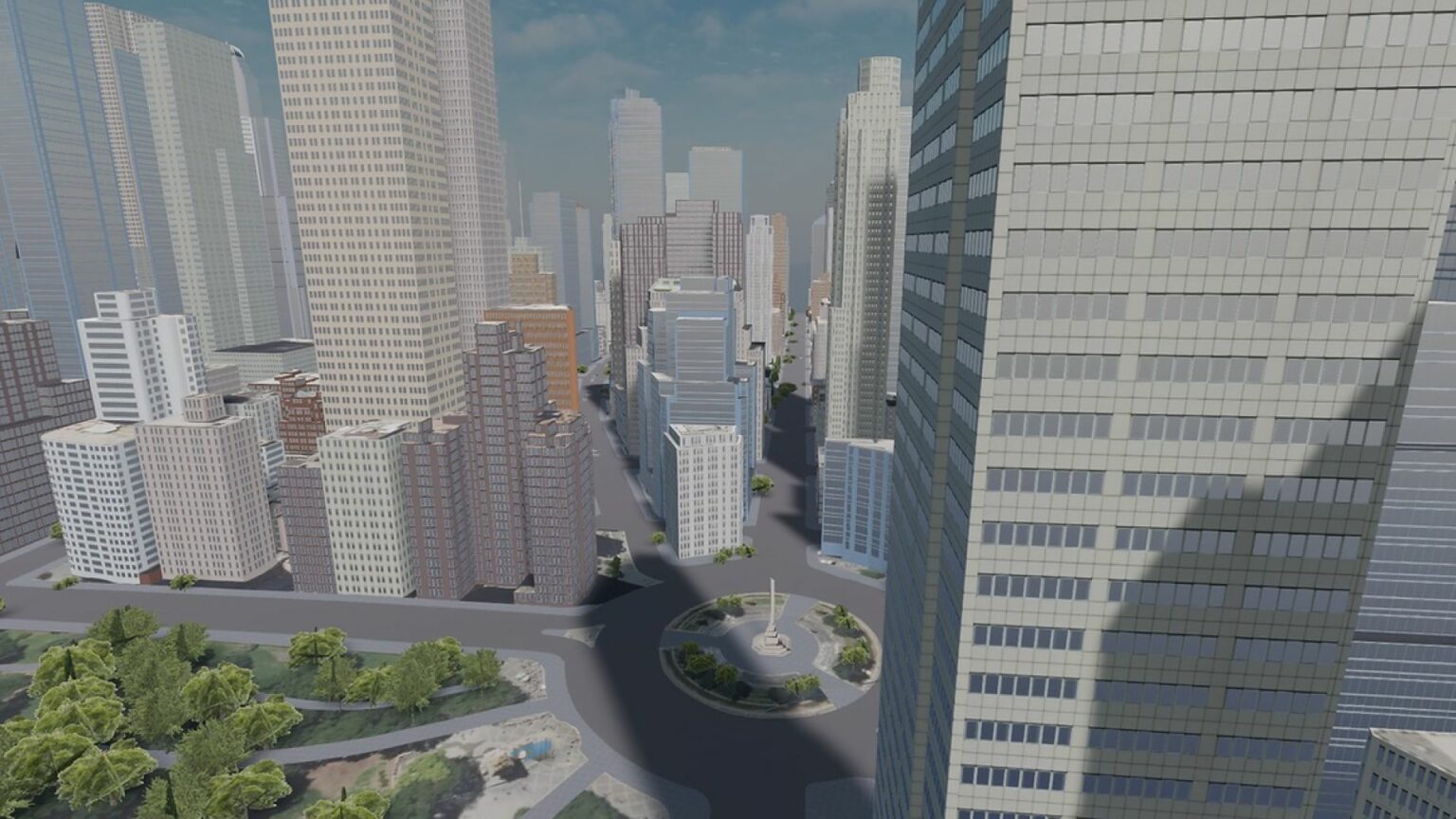 Free 3D Model of New York to use in other Software