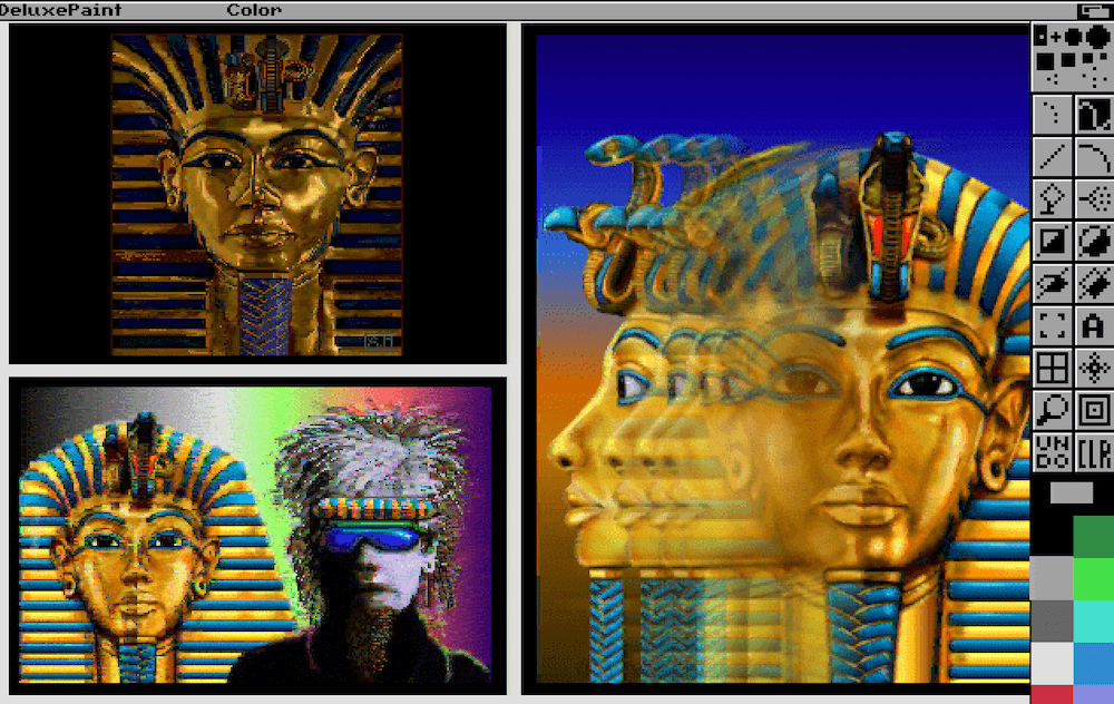 PyDPainter is a recreation of EA's Paint Software 'Dpaint' for Amiga