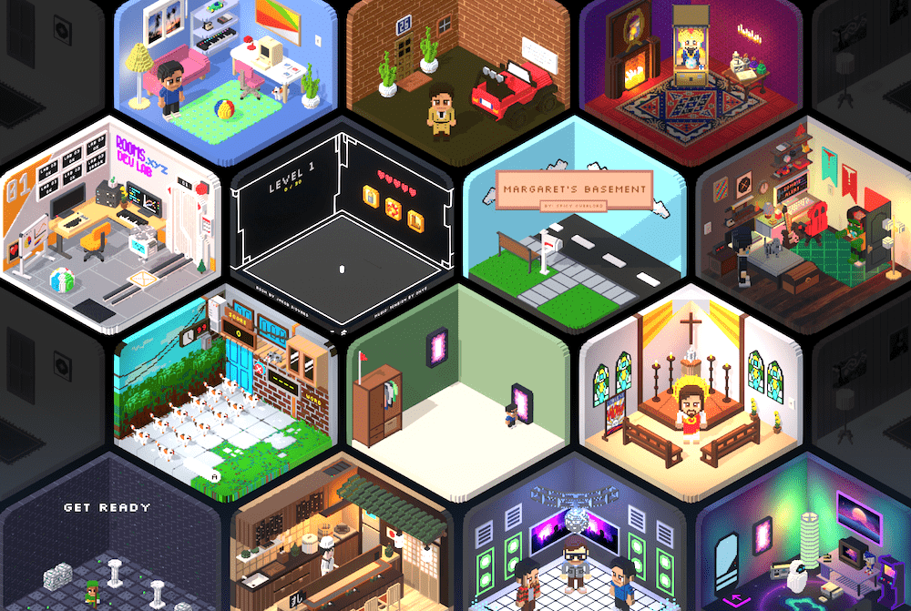 Interactive Pixel Rooms