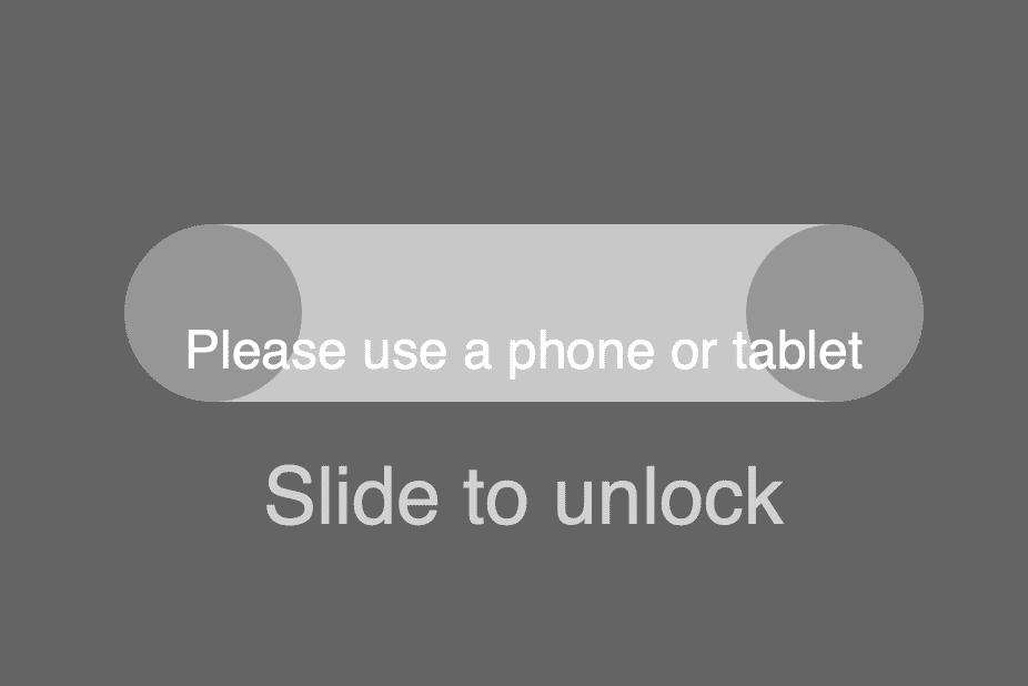 Slide to unlock (The Game)