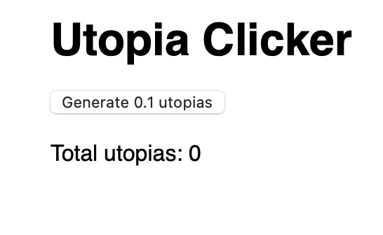 Utopia Clicker