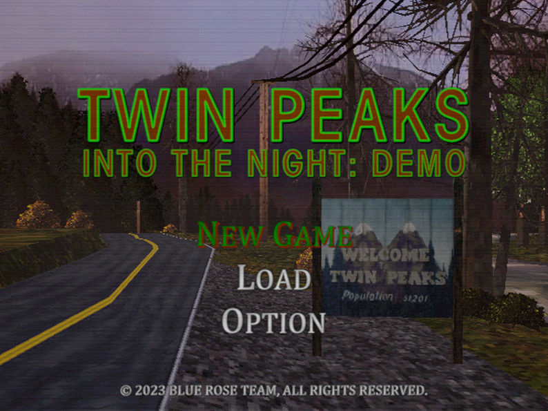Twin Peaks: Into the Night (PSX Fan-Game)