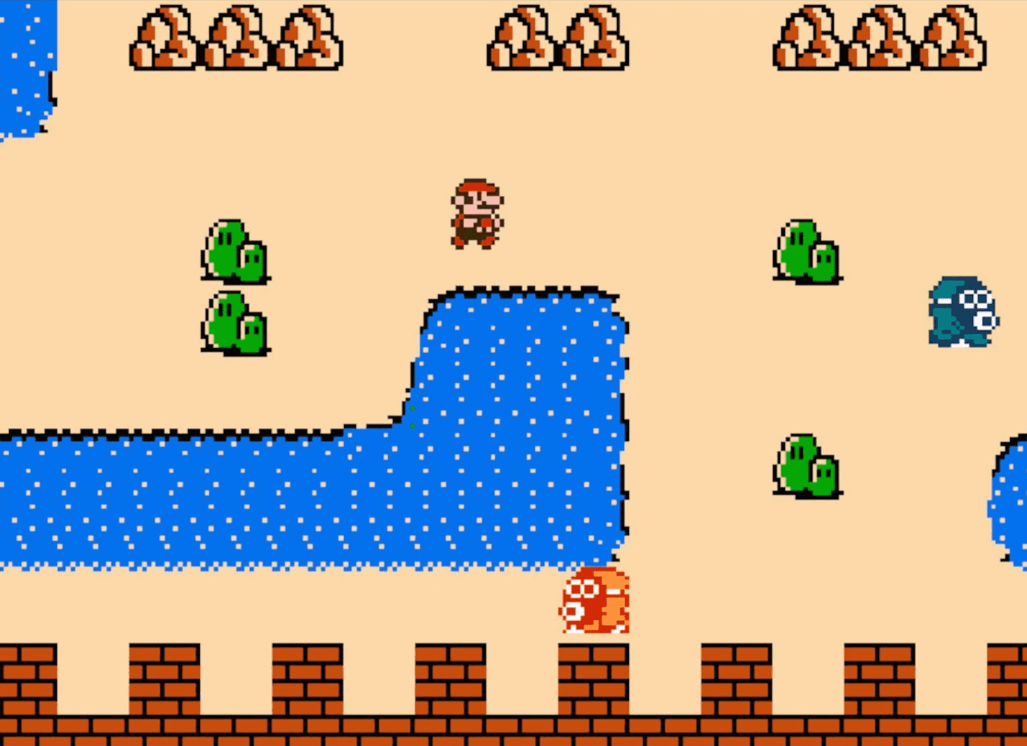 The Legend of Super Mario - Save Mushroom Kingdom (NES) Hack