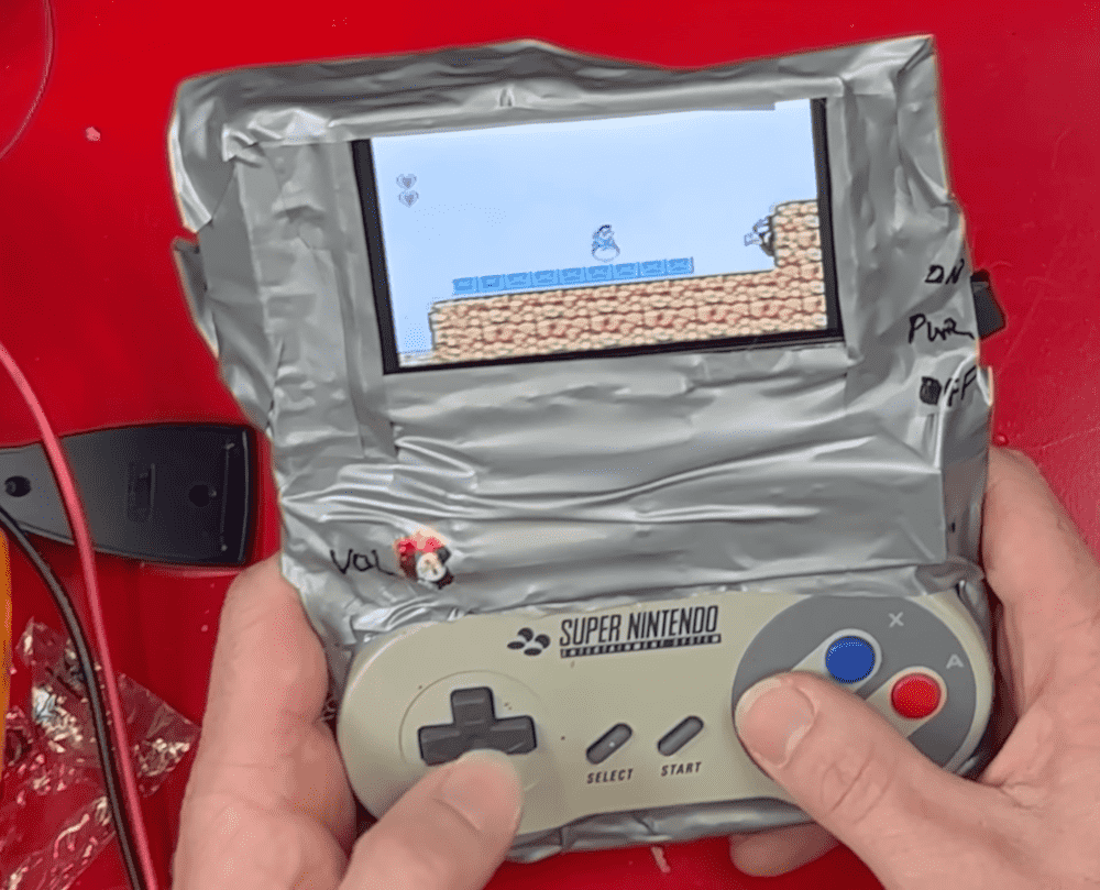 Handmade Portable Super Nintendo