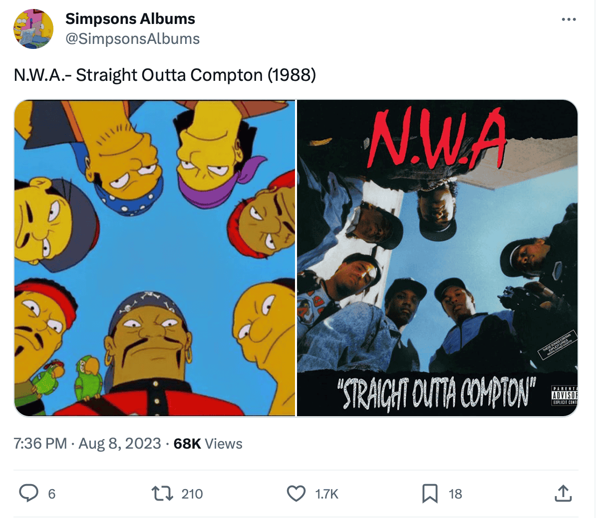 The Simpsons and Album Art