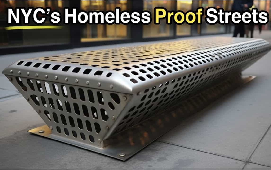 Hostile Architecture in New York City