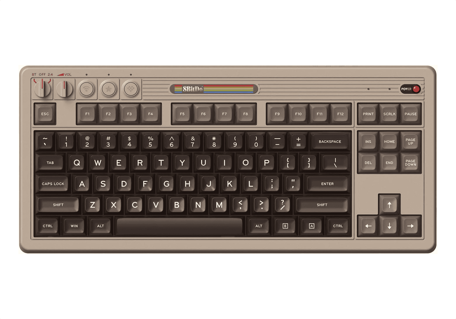 C64-Like retro mechanical Keyboard