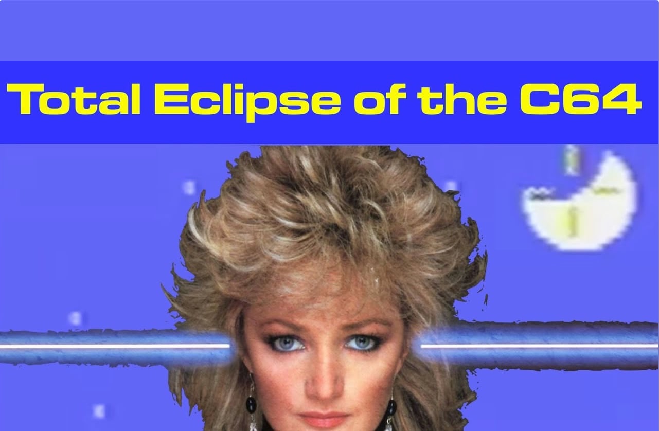 Viewing the 2024 Solar Eclipse with a C64 Software from 1984